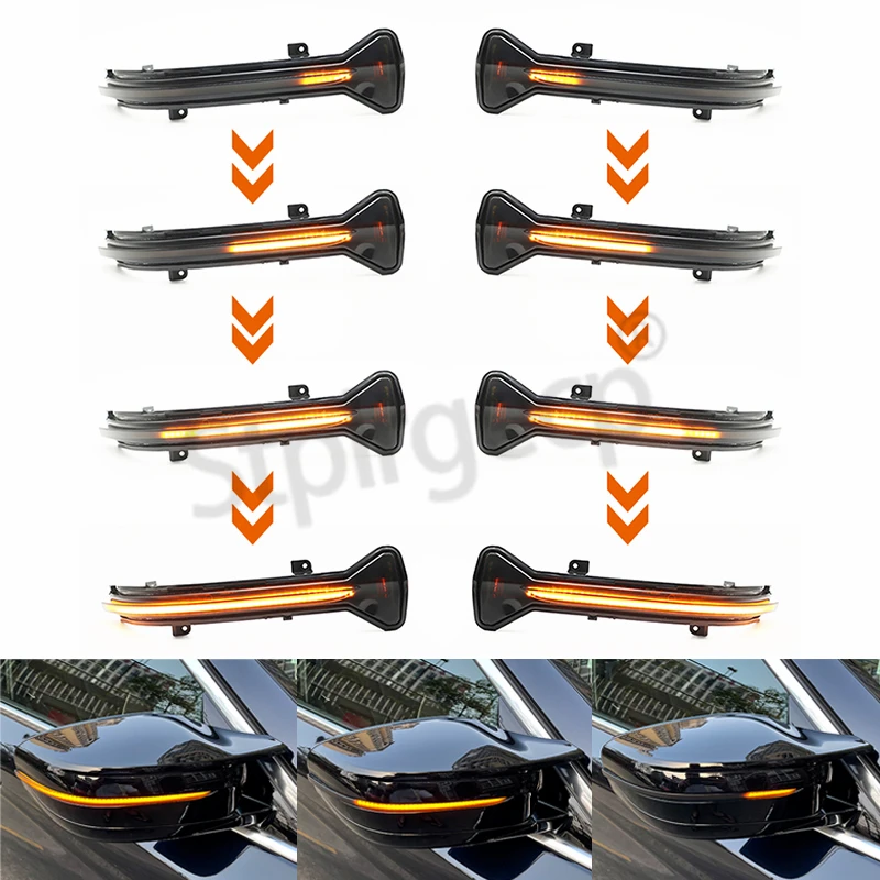 

Superb LED Dynamic Turn Signal Light Side Rear-View Mirror Light For BMW 5 6 7 8 3 Series G38 G30 G31 G11 G12 G14 G15 G20 M5 F90