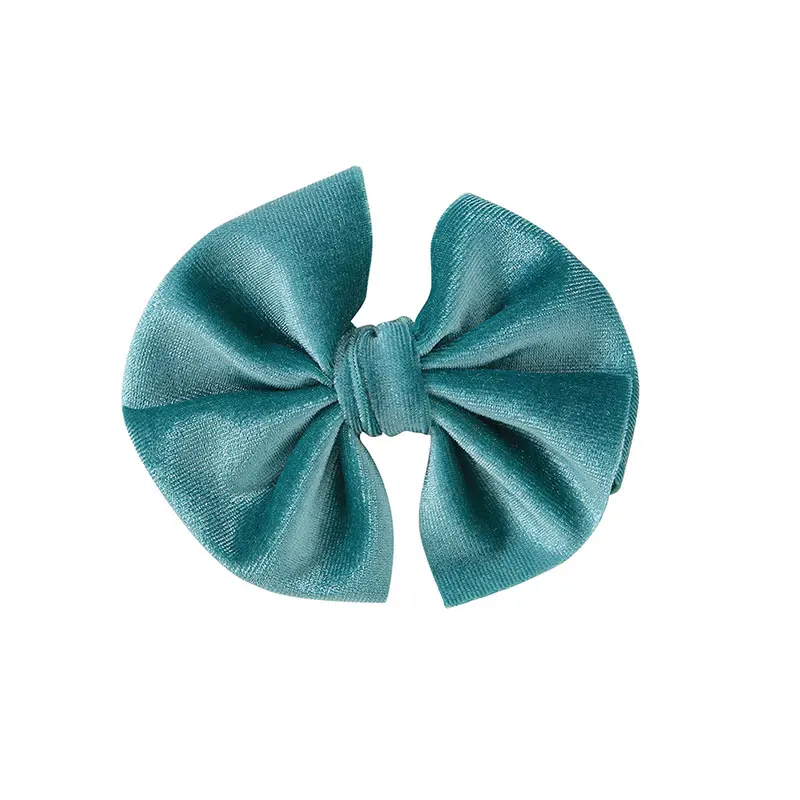 

Small Bow Headband Baby Girls Hair Accessories Photo Props Lovely Pirincess Gifts Nylon Hair Ties Toddler Knot Bow Headband