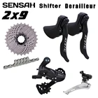 Переключатели передач SENSAH IGNITE для шоссейного велосипеда, 2x8 2x 9 скоростей, кассета групсет, тормозной рычаг для велосипеда 4700 5800 105 Empire Pro UT