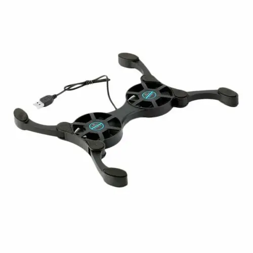 Складной USB порт мини Осьминог ноутбук двойной вентилятор кулер охлаждающая