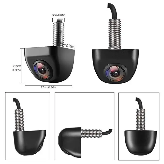 Камера заднего вида автомобиль передний зеркало автомобильный монитор для