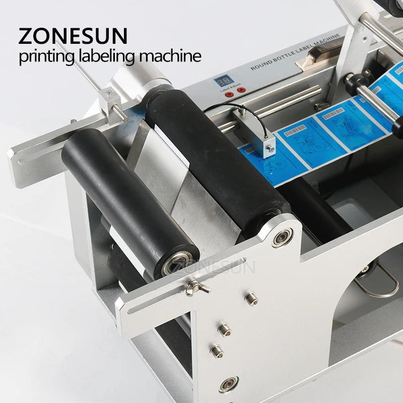 ZONESUN LT 50D полуавтоматическая маркировочная машина для бутылок лекарств с