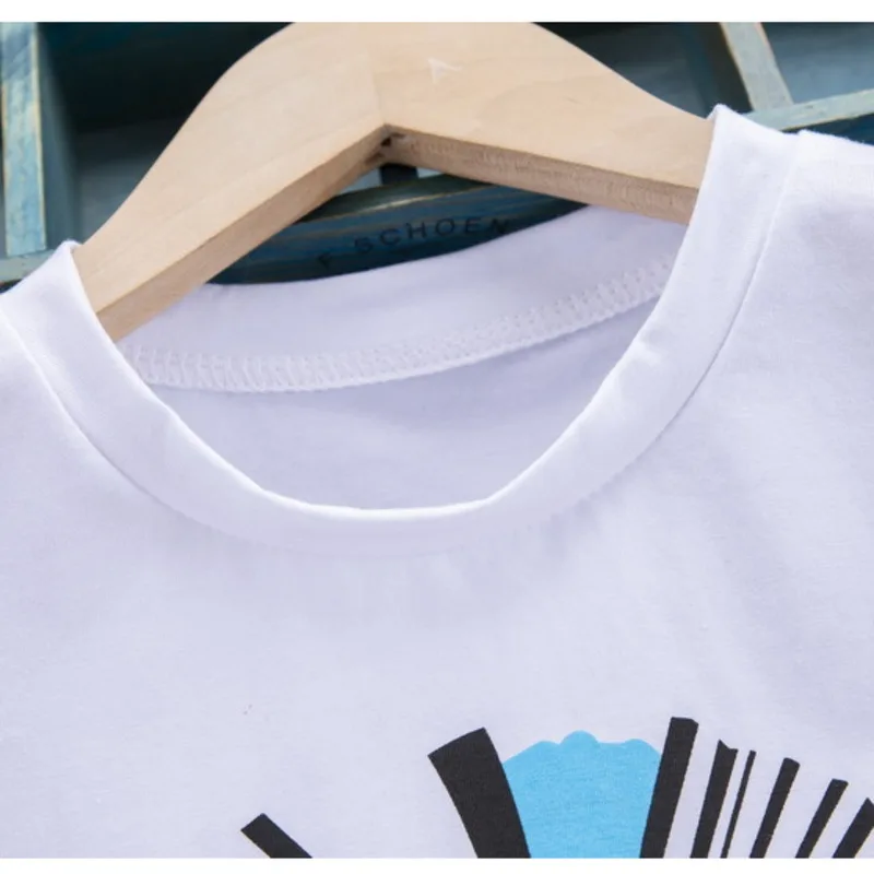 

New Summer Baby Boys Clothes Children Girls Cute Cotton T-Shirt Shorts 2Pcs/Sets Toddler Fashion Active Outfits Kids Tracksuits