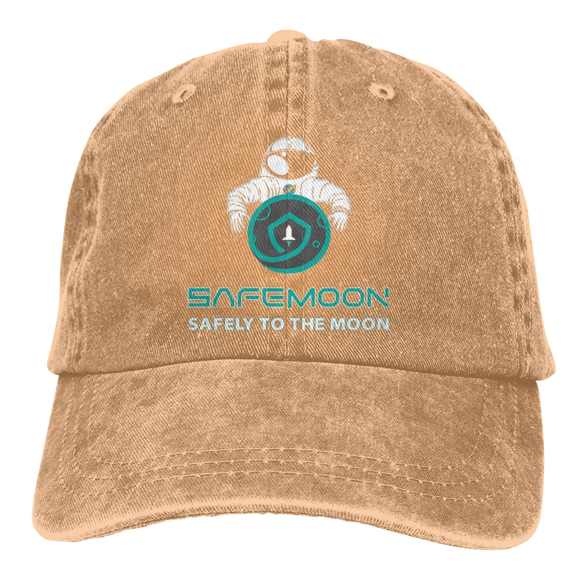 

Safely To The Moon Baseball Cap Men Safemoon DogeCoin Cryptocurrency Caps colors Women Summer Snapback Caps