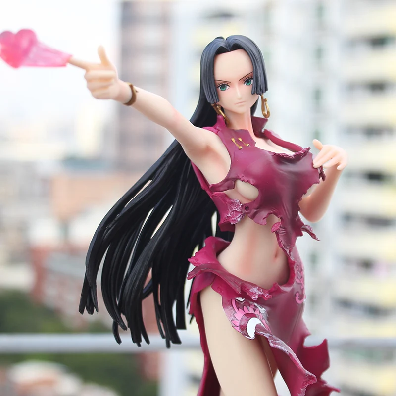 35 см цельная статуя Gk Boa Hancock ПВХ масштаб 1/6 аниме привлекательная девушка модель