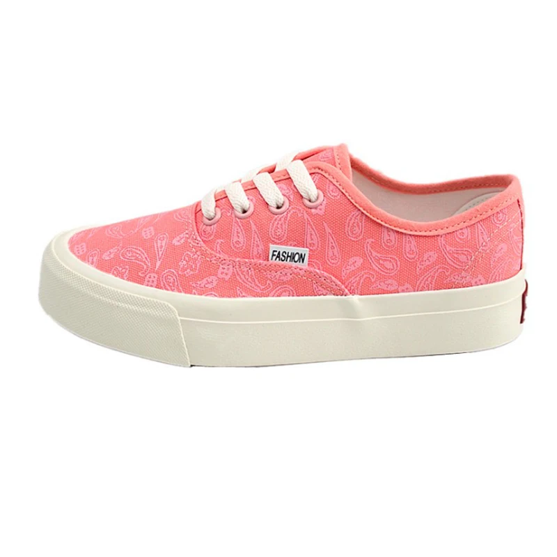 

Women Shoes Fashion Casual Shoes For Women Lace-Up Women Sneakers Flats Platform 2021 Spring Breathable Off Canvas Shoes