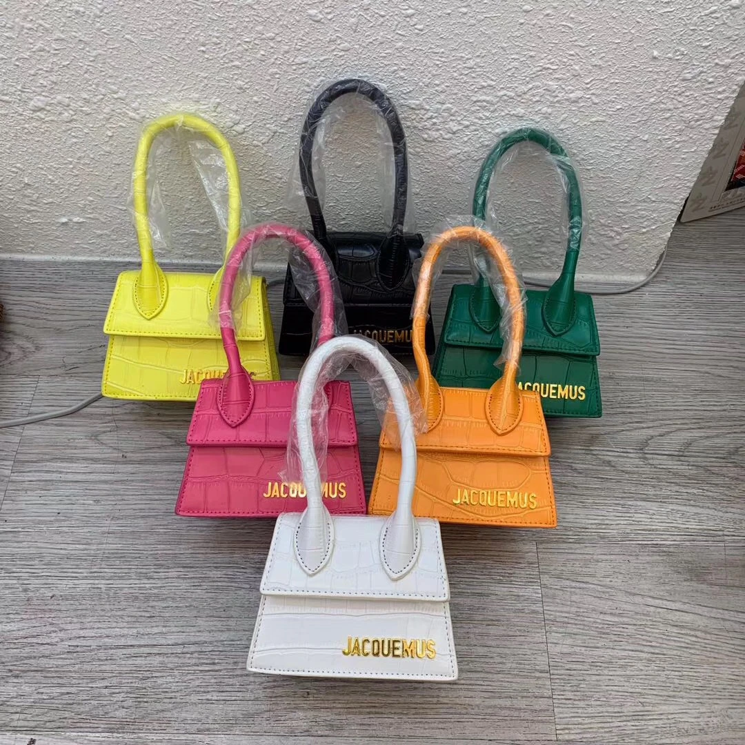 Jacquemus, женские сумки, Аллигатор,, женские ручные сумки, сумка-мессенджер, дизайнерские сумки на плечо, маленький лоскут, клатч, кошелек