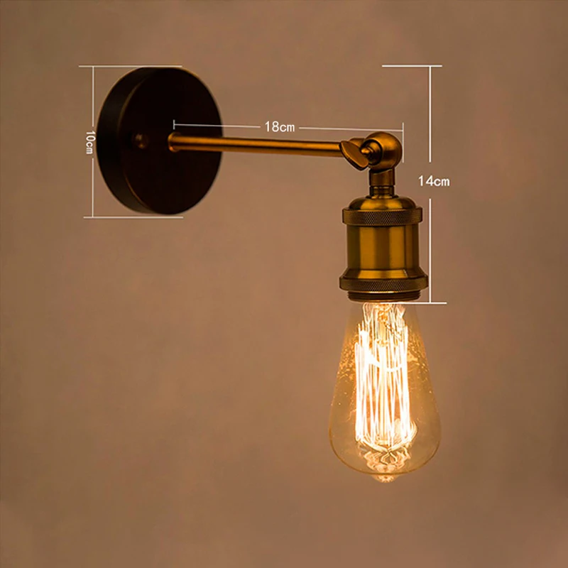 Ретро настенный светильник s Железный Wandlamp промышленный винтажный Настенный бра