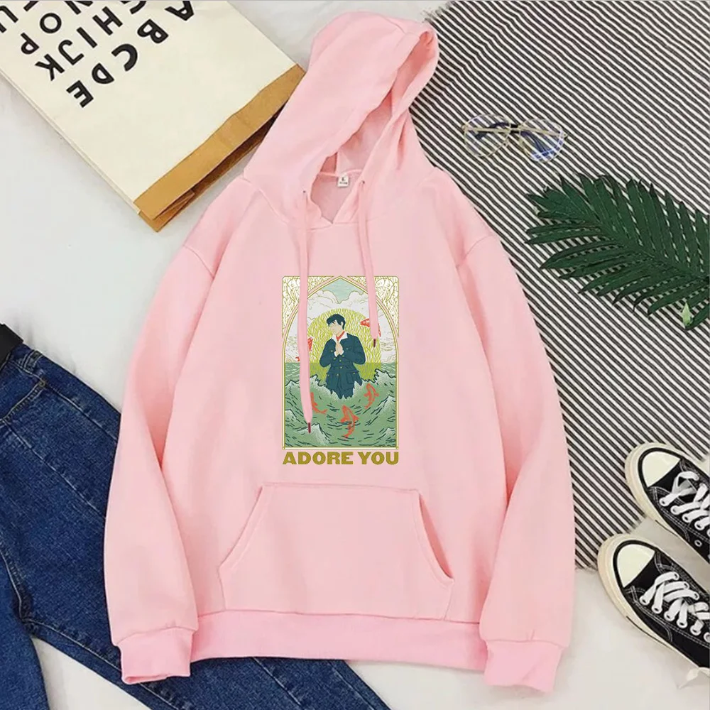 

Adore You Sweatshirt Fine Line Women Hoodies Casual Harry Styles Sweatshirts Harajuku Hoodie 2020 Fashion Pink Tops L