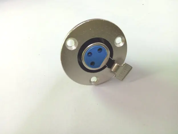3 Pin Female XLR Chassis Panel Mount Socket FOR DMX intercom headset New | Обустройство дома