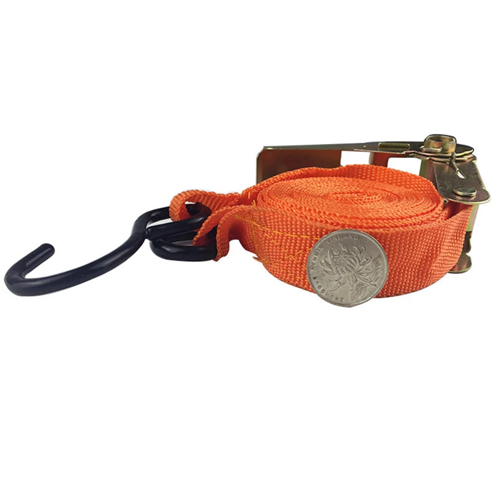 2 шт. трос с храповым механизмом металлической пряжкой 1 &quotx 100&quot|Буксировочные