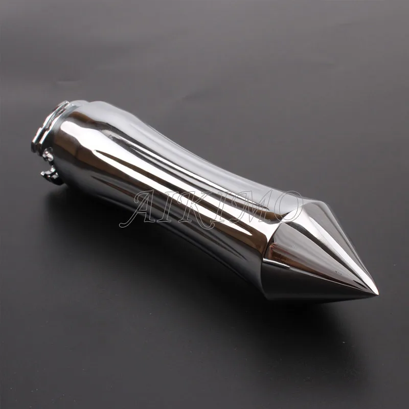 1&quot Handlebar Chrome Hand Grips Spike With Throttle Control Motorbike Anti-corrosion Aluminum Universal For Harley Honda Suzuki |