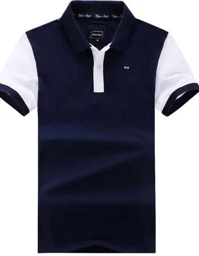Hombre eden park Топ для мужчин с коротким рукавом Повседневная рубашка для регби camisa вышитая eden park polo Мужская дышащая
