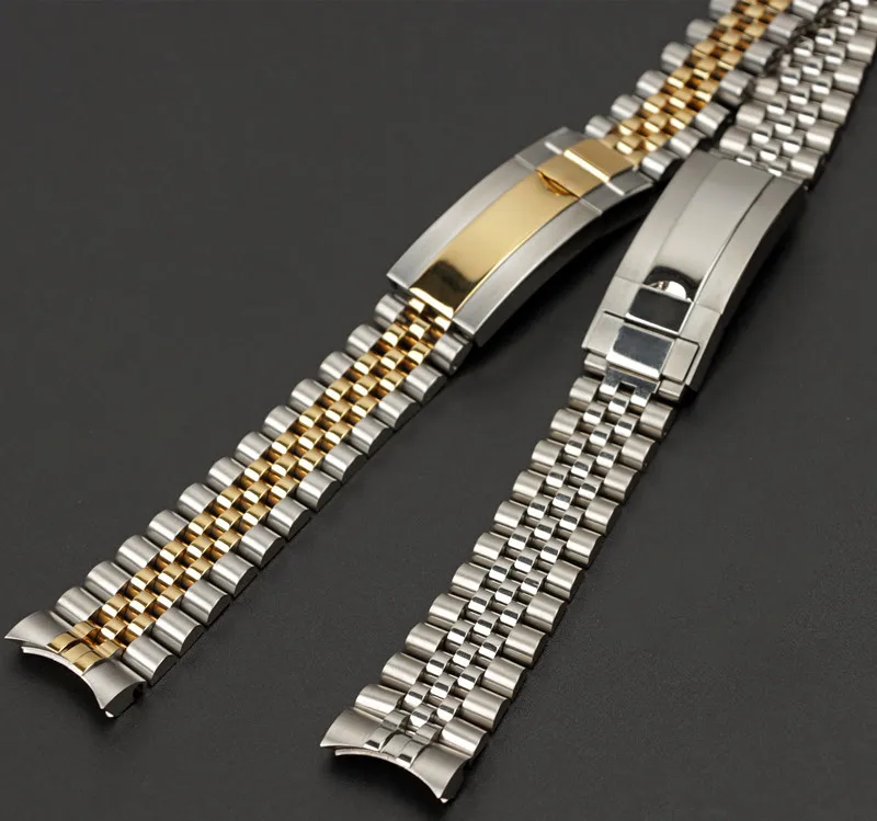 

Chain Watch Accessories Band FOR Rolex Daytona SUB Water Ghost Submariner Watch Bracelet Solid Stainless Steel Watch Strap 20MM