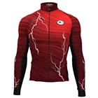 Зимняя Теплая Флисовая Куртка Rosti, велосипедная Джерси с длинным рукавом, одежда для велоспорта, велосипедная одежда, одежда для велоспорта