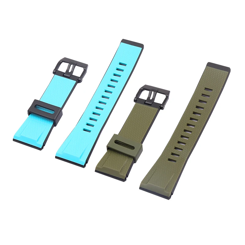 Watch accessories 24mm resin strap for Casio GA2000 PRG-600 PRW-6600 PRG-650
