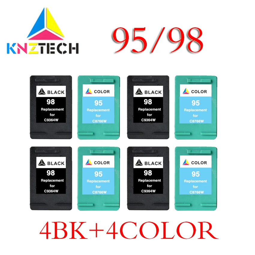 hotsell 95 85 ink cartridge compatible for 98 XL 95 HP98 HP95 Deskjet 5740 6540 6840 9800 9860 6540 6520 6210 7210 7410