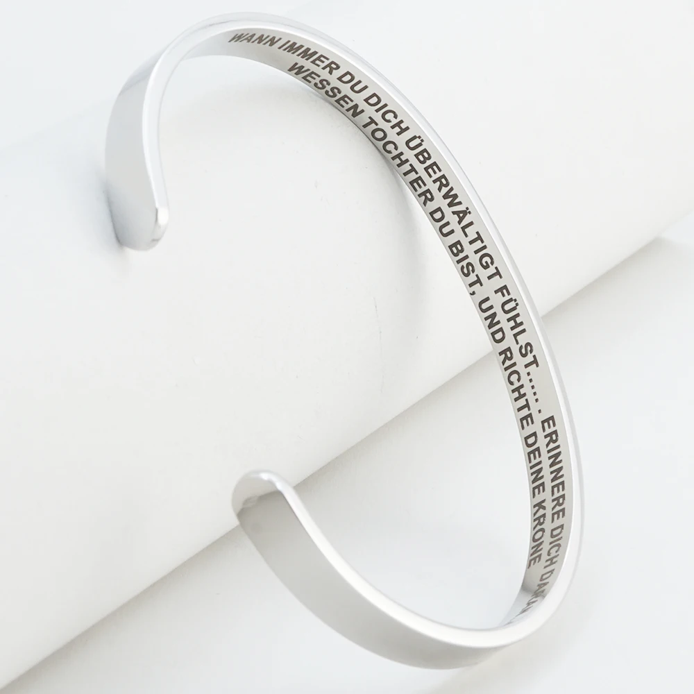 

MYLONGINGCHARM 6mm bracelet 1pc-WANN IMMER DU DICH