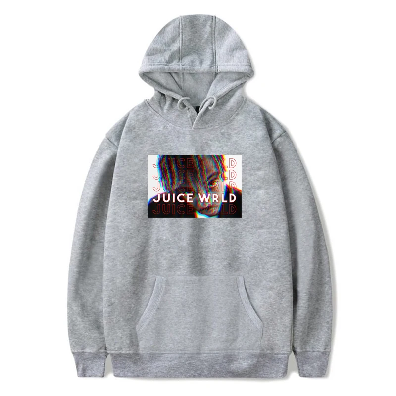 Мужская толстовка в стиле хип хоп с принтом певицы Respect Juice WRLD уличная одежда