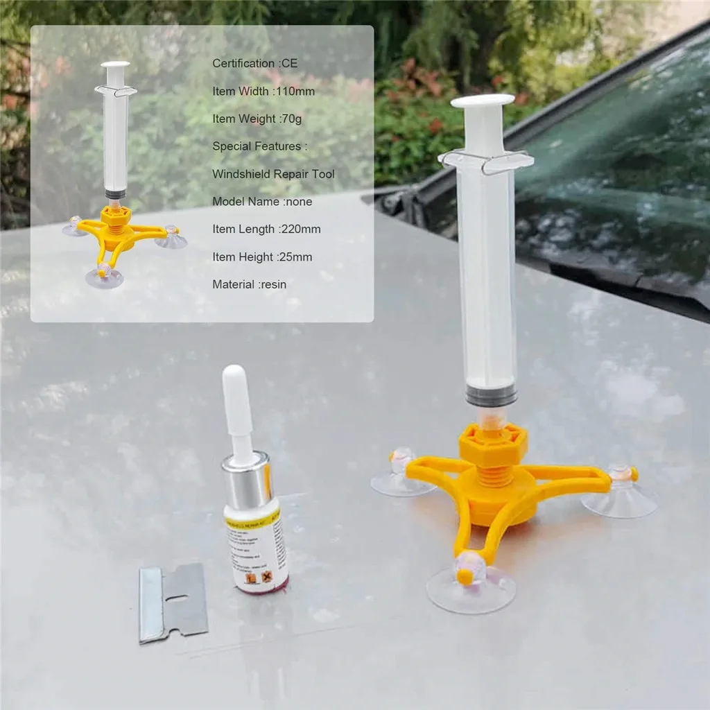 Новый ветровой экран набор инструментов для ремонта лобового стекла DIY