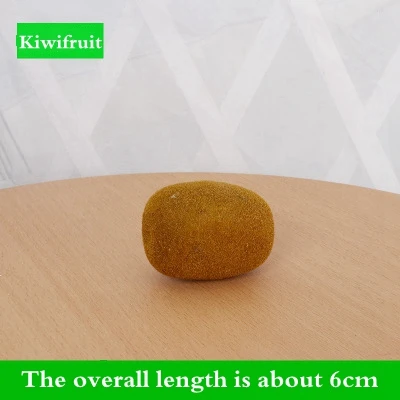 Kiwifruit Искусственный фруктовый Овощной Детский развивающий магазин дисплей реквизит цветок модель украшения фотография ферма украшения реквизит - Цвет: Kiwifruit