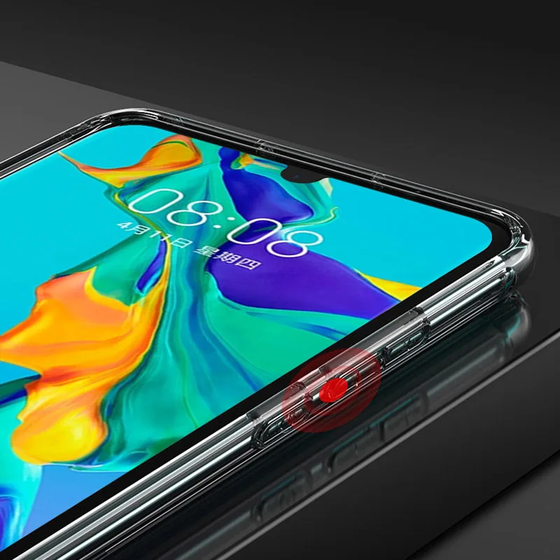 Прозрачный чехол для huawei p30 lite, чехол s для huawei p30 pro p 30 lite, светильник, силиконовый, ТПУ, противоударный чехол