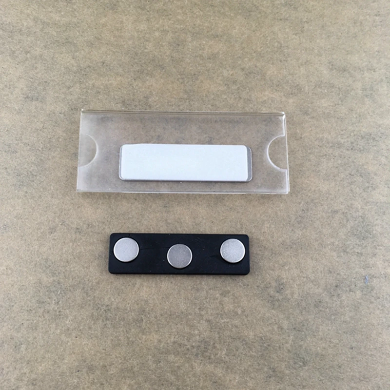 5 шт. оптовая продажа булавка или магнит акриловый прозрачный именной