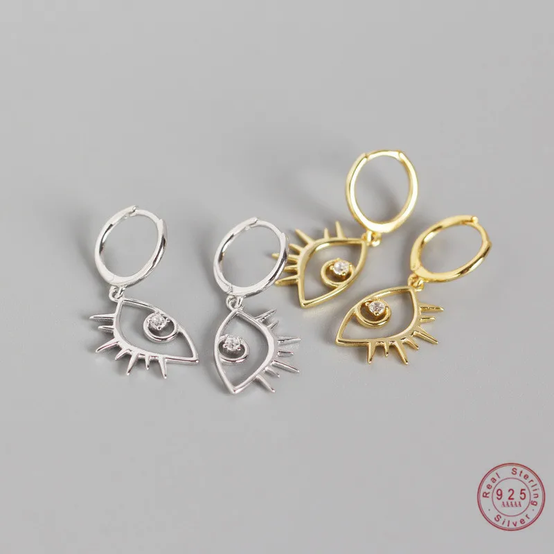 Женские серьги подвески в этническом стиле из 100% стерлингового серебра 925 пробы с