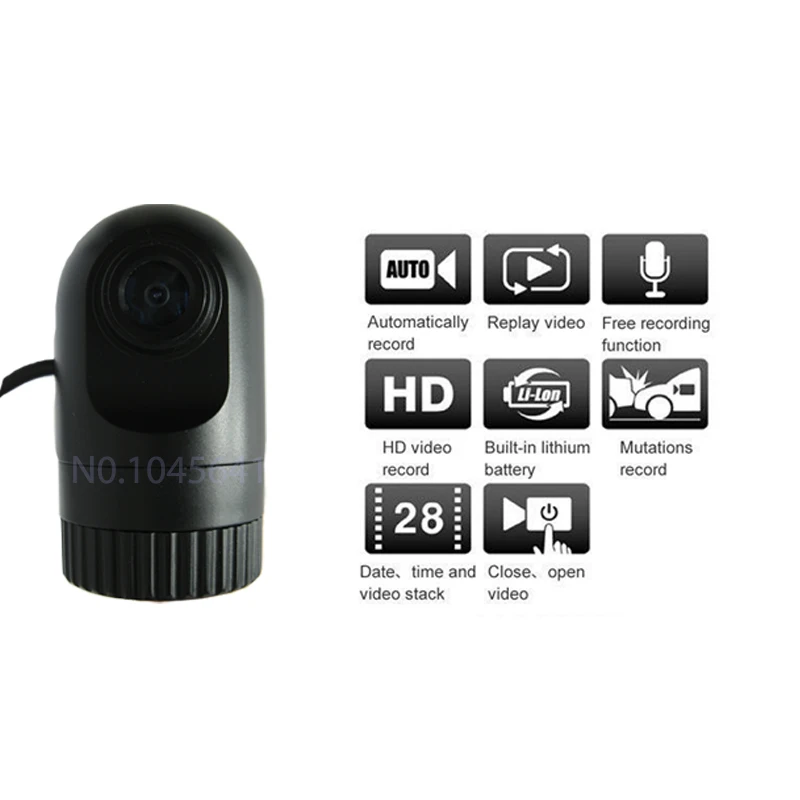 1080P Full HD DVR Автомобильная камера автомобильный рекордер высокой четкости