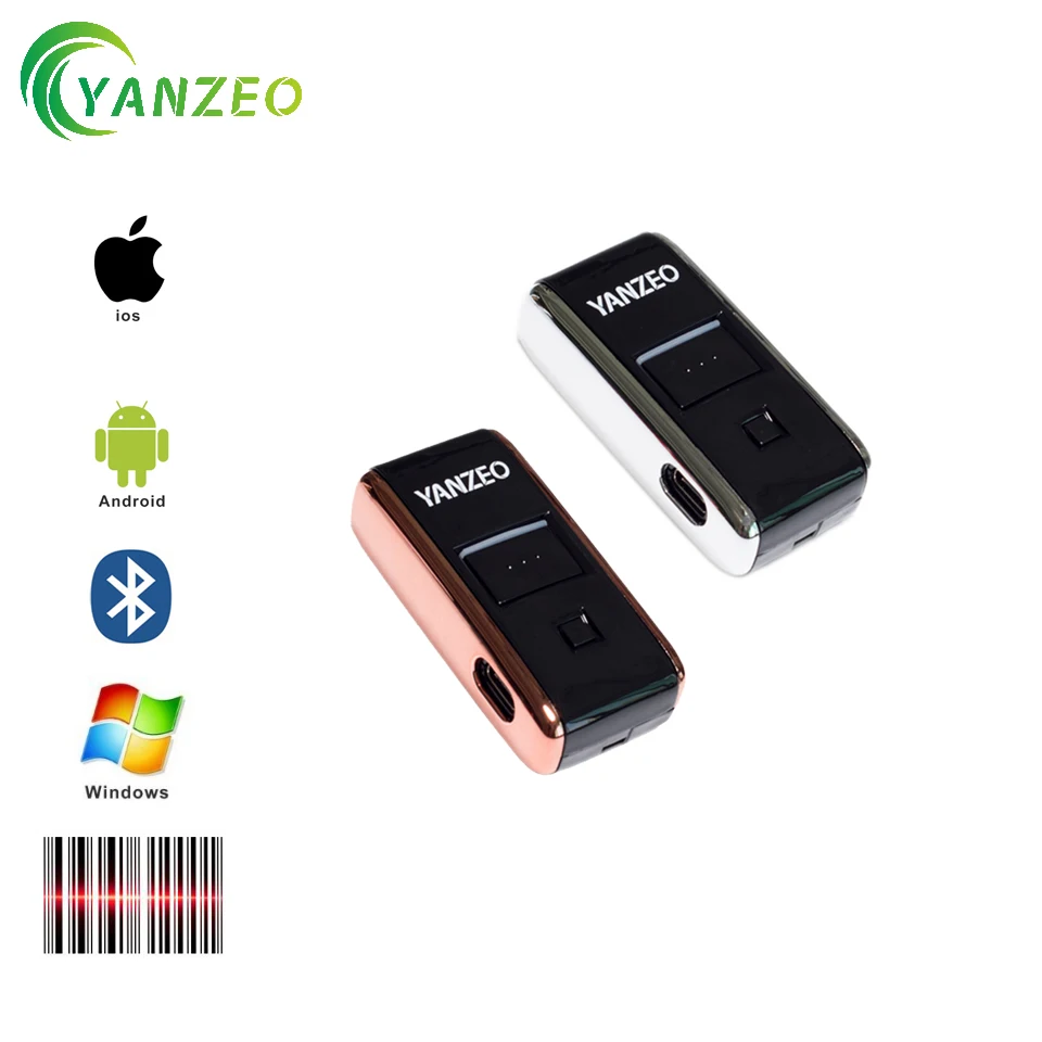 

Портативный Карманный лазерный сканер штрих-кода для Opticon Yanzeo 2002, Bluetooth сканер памяти штрих-кода