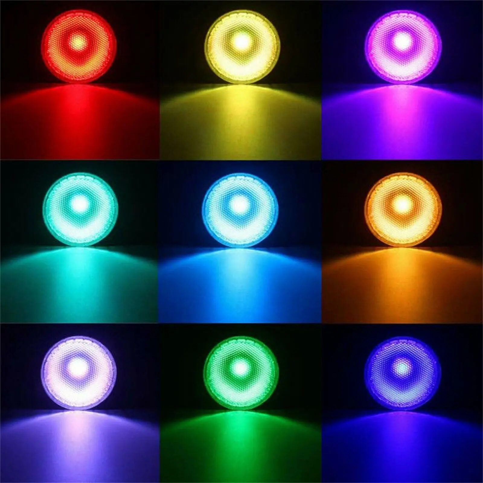 4xводонепроницаемая приглушаемая Светодиодная лампа E27 25 Вт 110 В 220 в RGB PAR38 Par