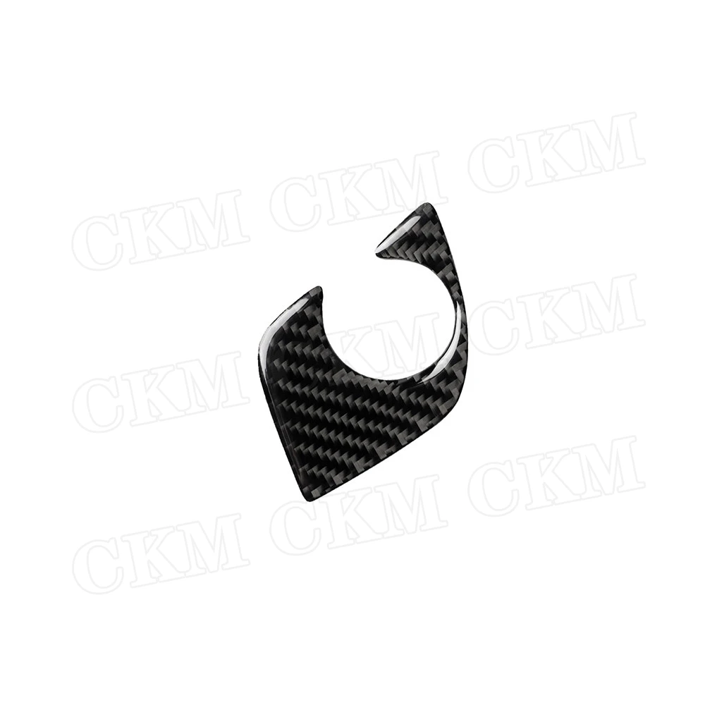 

Carbon Fiber Car Gear Shift Panel Base Trim Frame Cover Sticker Car accessorise For BMW 5 Series G30 LHD