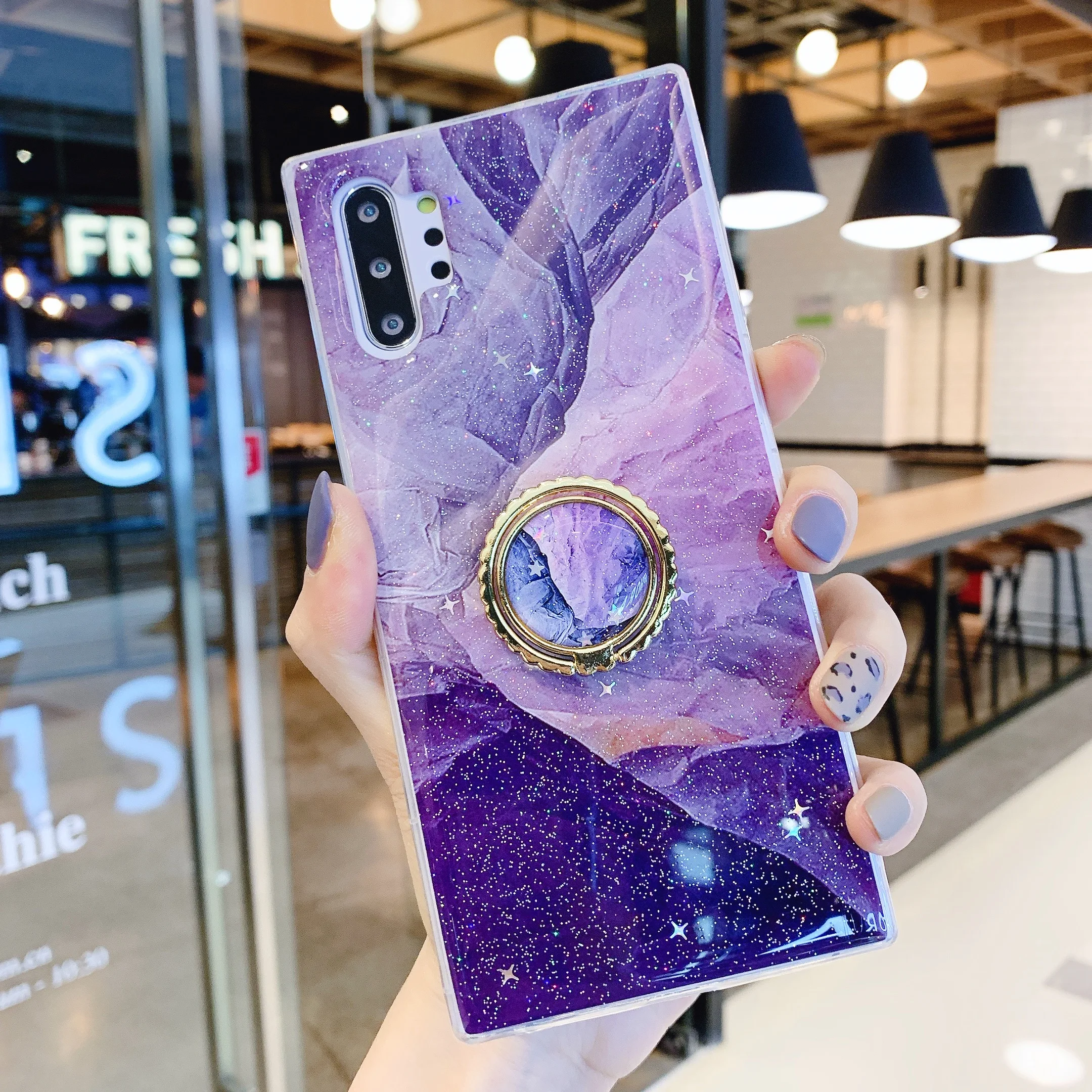 Чехол для телефона S20 ультратонкий мраморный чехол Galaxy S10 S9 Plus A50 Note 10 + 8 9 A10 A20s A70s