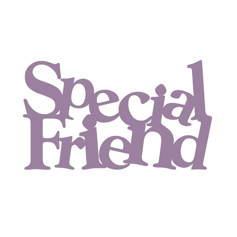 Специальный друг всплывающие слова буквы предложение рамка металлические