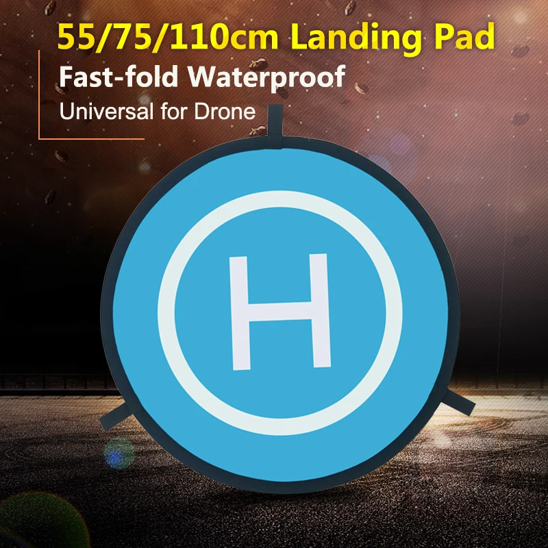 Универсальная флуоресцентная посадочная площадка для дрона DJI Mavic 2 Pro Air Spark Phantom