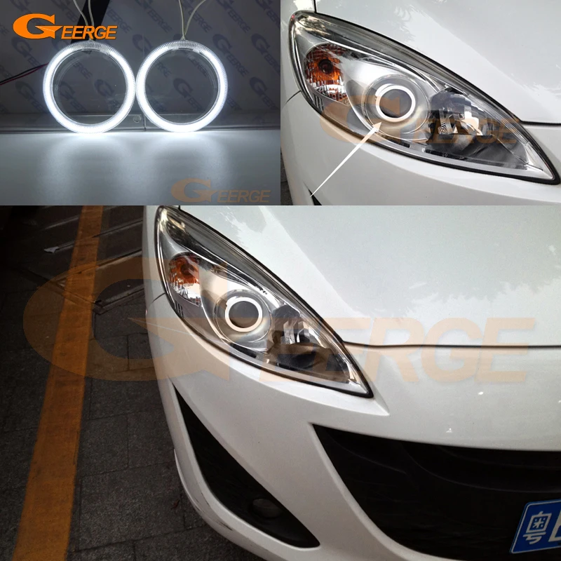 Для Mazda 5 Mazda5 CW 2012 2013 2014 2015 ксеноновые фары отличные ультра яркие CCFL ангельские