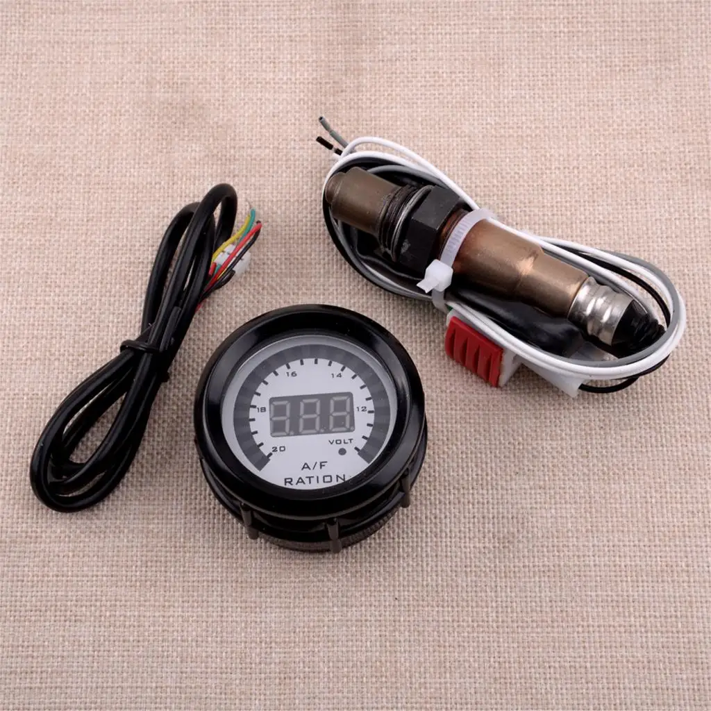 

CITALL 0258006028 52 мм светодиодный цифровой гоночный автомобиль соотношение воздушного топлива зауженный датчик O2 кислородный датчик аксессуары