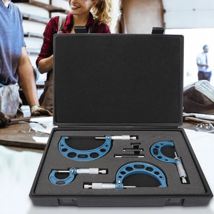 4 шт. высокоточные микрометрические подшипники 0 100 мм|Микрометры| |