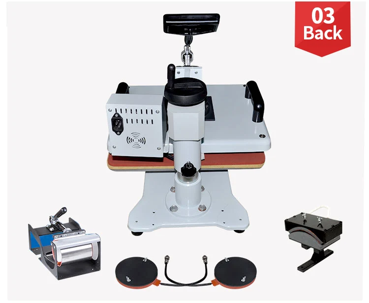 8 In 1 Heat Press Machine For Mugs Cap And T Shirt Sublimation Thermal Transfer Printer | Компьютеры и офис