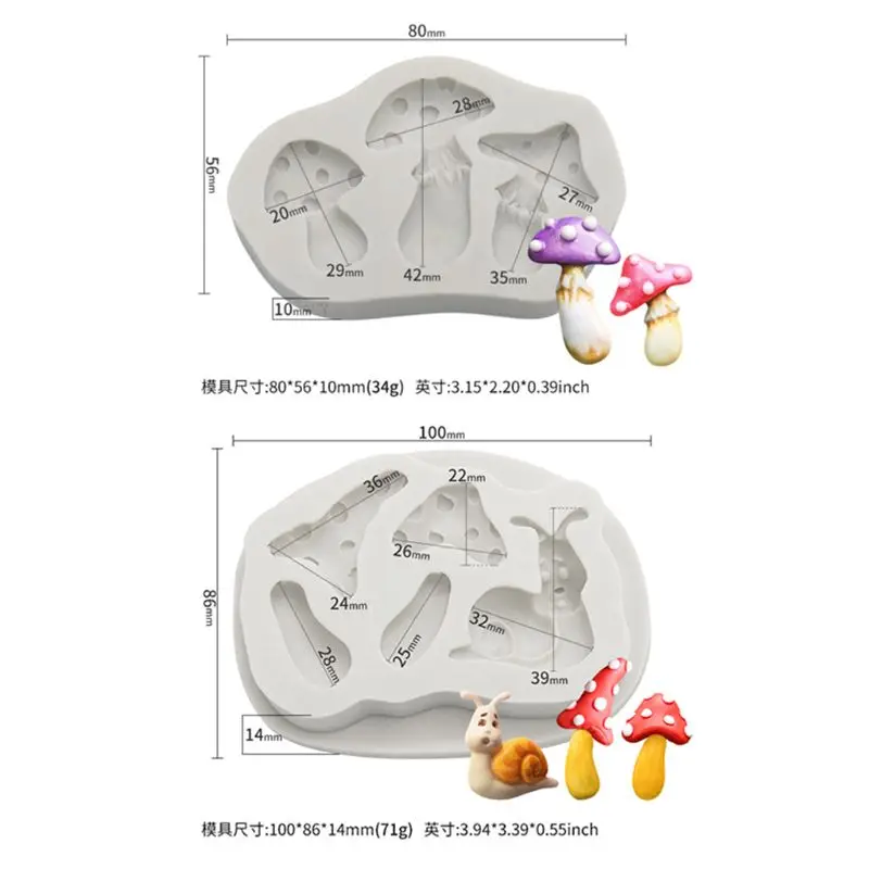 2 шт. силиконовая форма для выпечки Улитка | Дом и сад