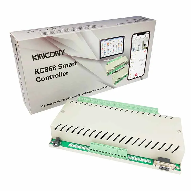 

Kincony Ethernet Domotica Hogar Casa Smart Home Automation Module Controller Remote Control Timing Switch System RJ45 RS232