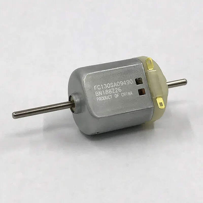 Mabuchi FC-130SA-09490 угольные щетки двигателя с источником питания от постоянного тока, 6V-12V 8050 об/мин на 2-портный Dual мм вал долгий срок службы 
