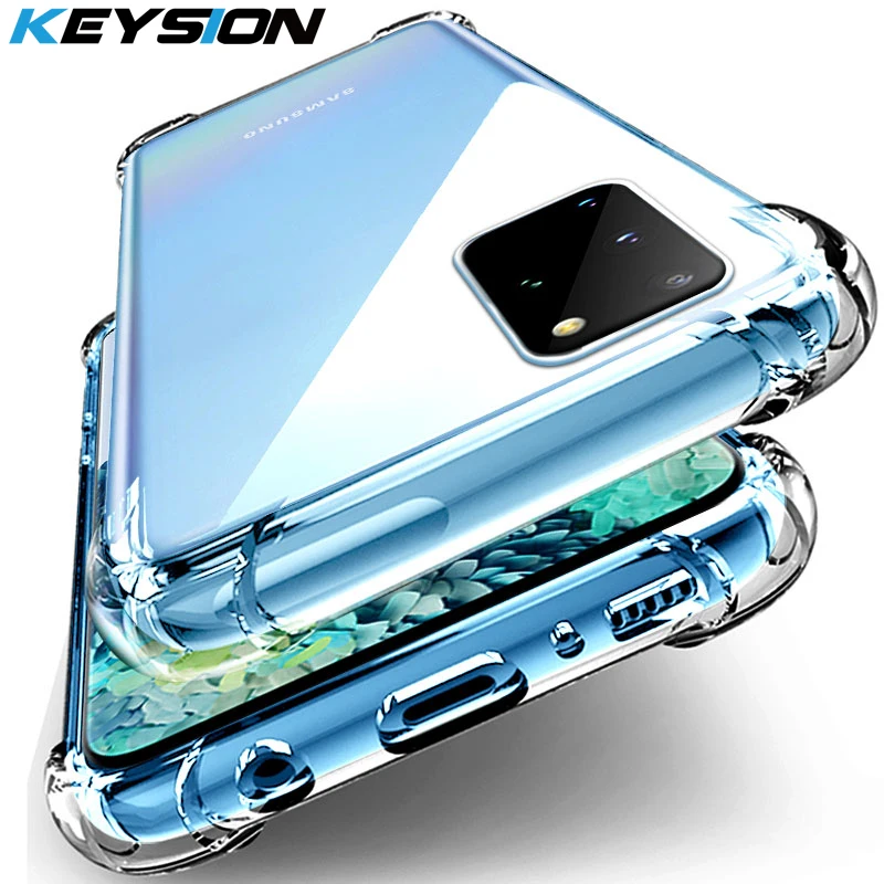 Ударопрочный чехол KEYSION для Samsung A51 A71 A41 A31 A21S A01 A70 A50 M30S телефона Galaxy S20 ultra S10 Plus Note 10