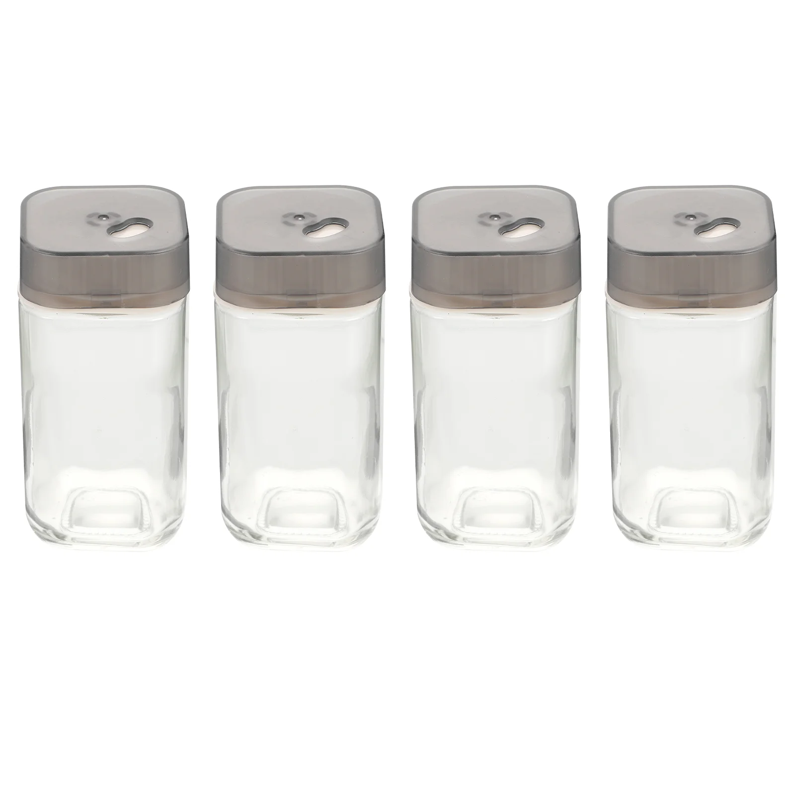 

4pcs Portable Spice Bottles Pepper Seasoning Bottles Spice Containers (Assorted Color)