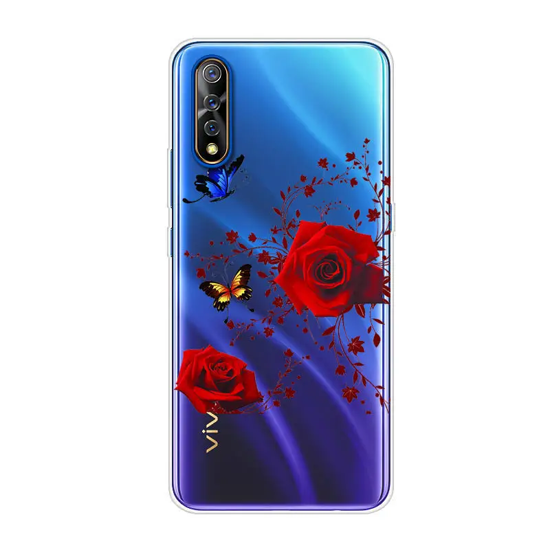 Чехол для VIVO S1 силиконовый чехол на заднюю панель телефона Крышка для VIVO S1 S 1 VIVOS1 V1907 ТПУ мягкий чехол