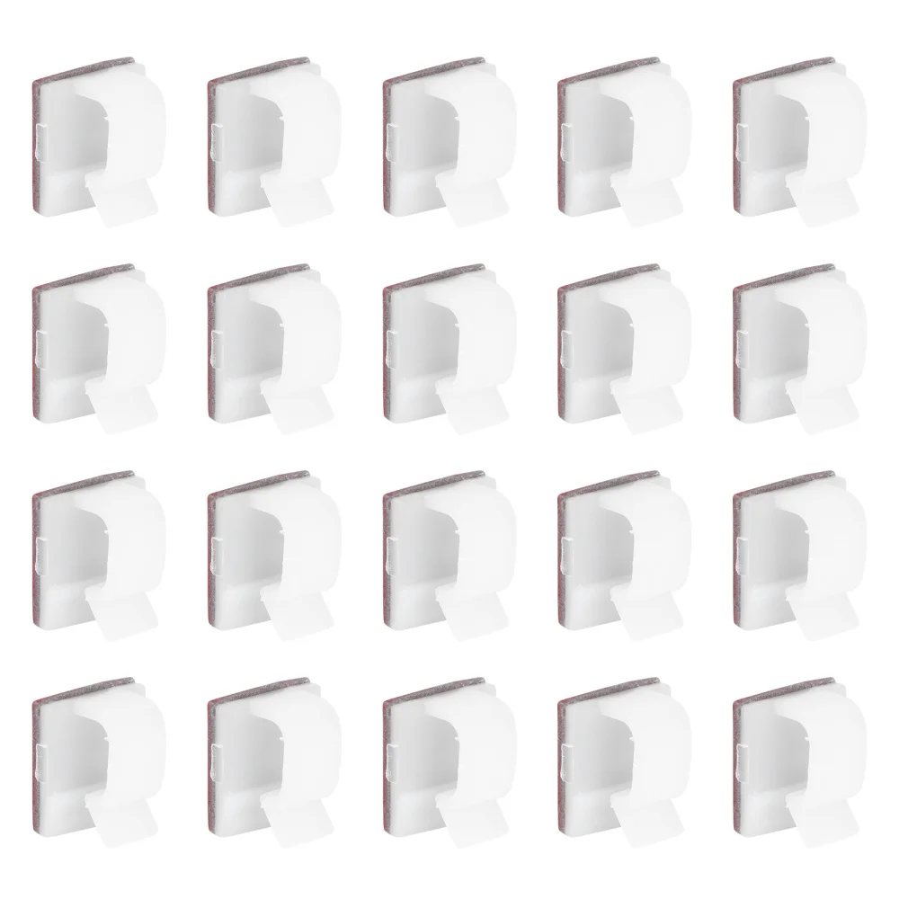 

100 Pcs Cable Clips Adhesive Cable Organizer Cord Holder Cable Wire Management