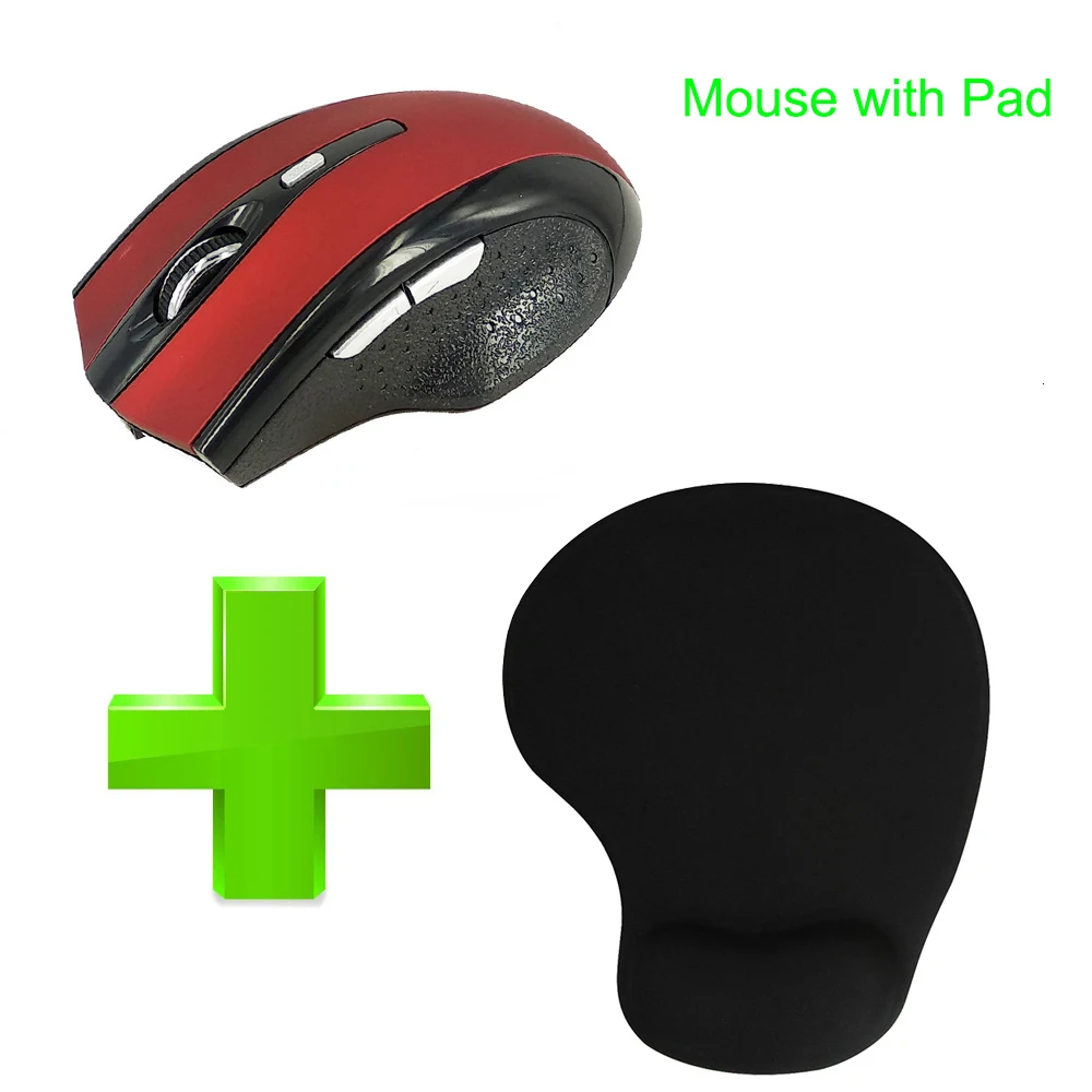 CHYI Беспроводной Bluetooth Мышь эргономичный Перезаряжаемые Mute 800/1200/1600 Точек на дюйм BT 4,0 оптический С упором для запястий коврик для мыши комплект для ПК