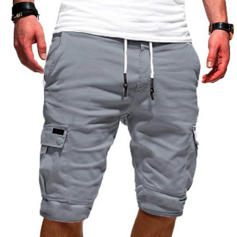 

Men Jogger Shorts Cargo Tactical Army Combat Gym Sports Summer Casual Half Pants Streetwear Pants Shorts Men Sweat Shorts