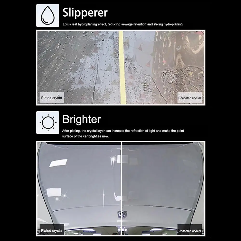 

NEW GLASKLARE Car Chem HydroCoat Hybrid Ceramic Spray High Gloss Sealant & Quick Detailer Ceramic Coating For Cars Accessories