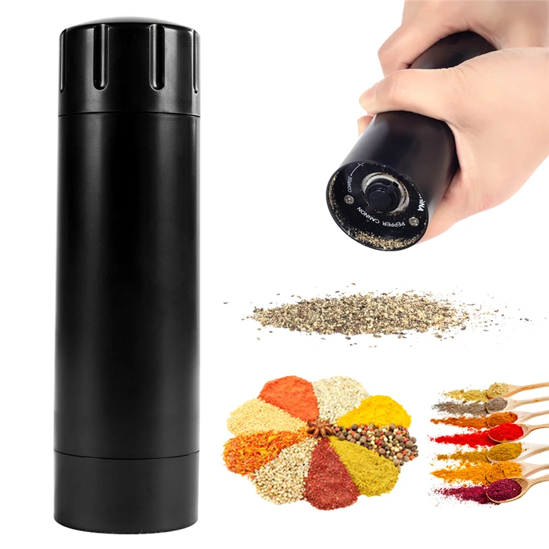 

Ручная мельница для перца, нержавеющая сталь, мельница для соли и перца, измельчитель для специй, шейкеры, толщина, регулируемый керамически...